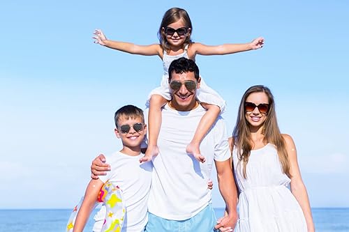 Miniatura 5 de NATPAT Sunny Patch - Calcomanías de detección UV para prevención de quemaduras solares para niños y adultos, parches impermeables naturales, cambian