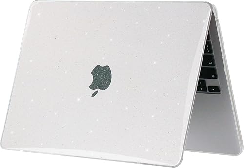 Miniatura 4 de Funda transparente brillante para MacBook Air de 13 pulgadas M1 A2337 A2179 A1932 2022 2021-2018 con pantalla táctil Retina, carcasa rígida de
