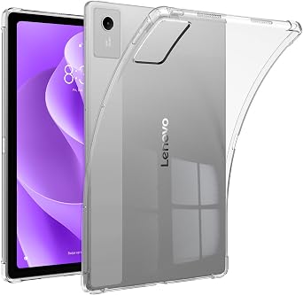 Clear Case for Lenovo Idea Tab Plus 12.1" TB361FU/TB361ZU/TB365FC 2025 Release Tablet Ultra Clear Soft Flexible Case Transparent TPU Skin Bumper Back Cover Shell