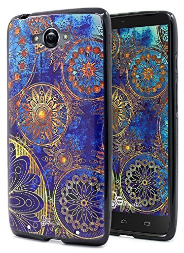 Droid Turbo Case, Nznd [Ultra-Thin] Premium [Sculptural Art Texture] Soft TPU Protective Flexible Durable Case for Motorola Droid Turbo XT1254(Fits Ballistic Nylon Version Only) - Gear Wheel