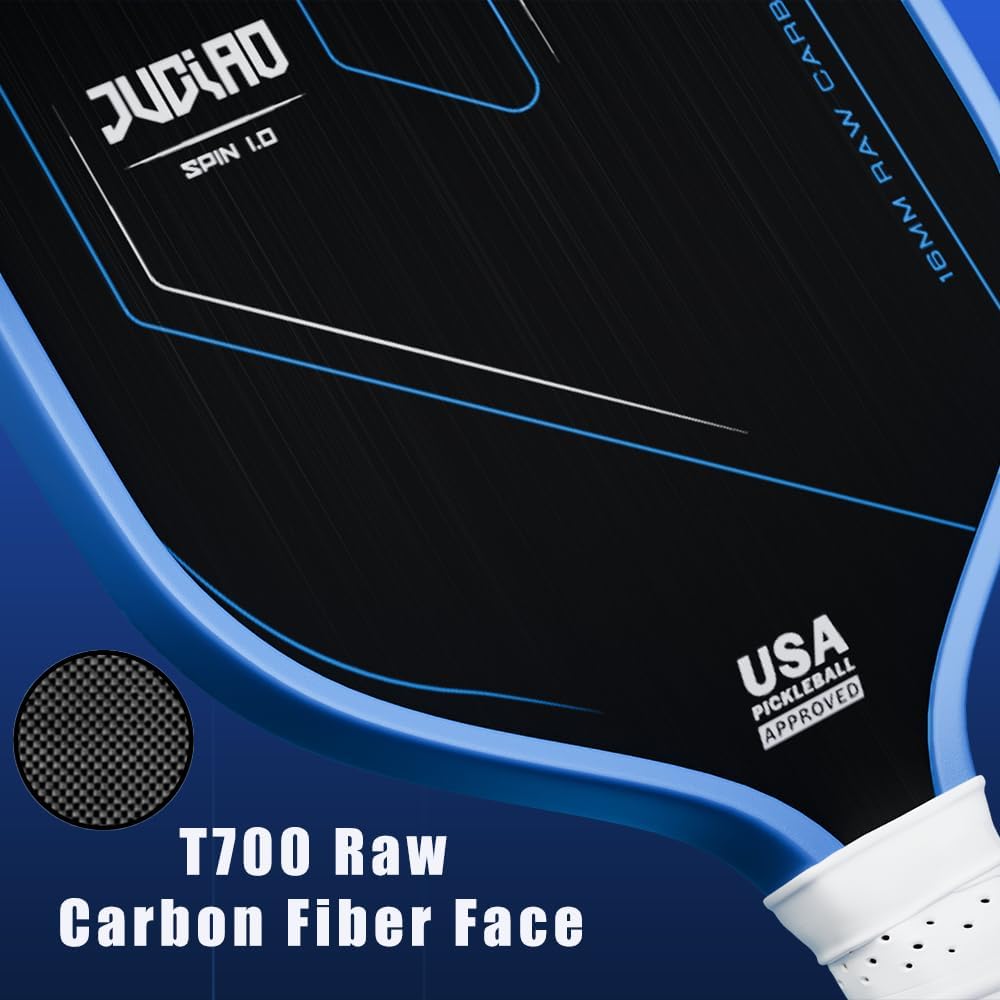 Pickleball Paddles,Professional Thermoforming Pickleball Rackets,T700 Carbon Fiber Surface & Polymer with 16MM Honeycomb Core,USAPA Approved Pickle Ball Paddle for Beginner & Pro