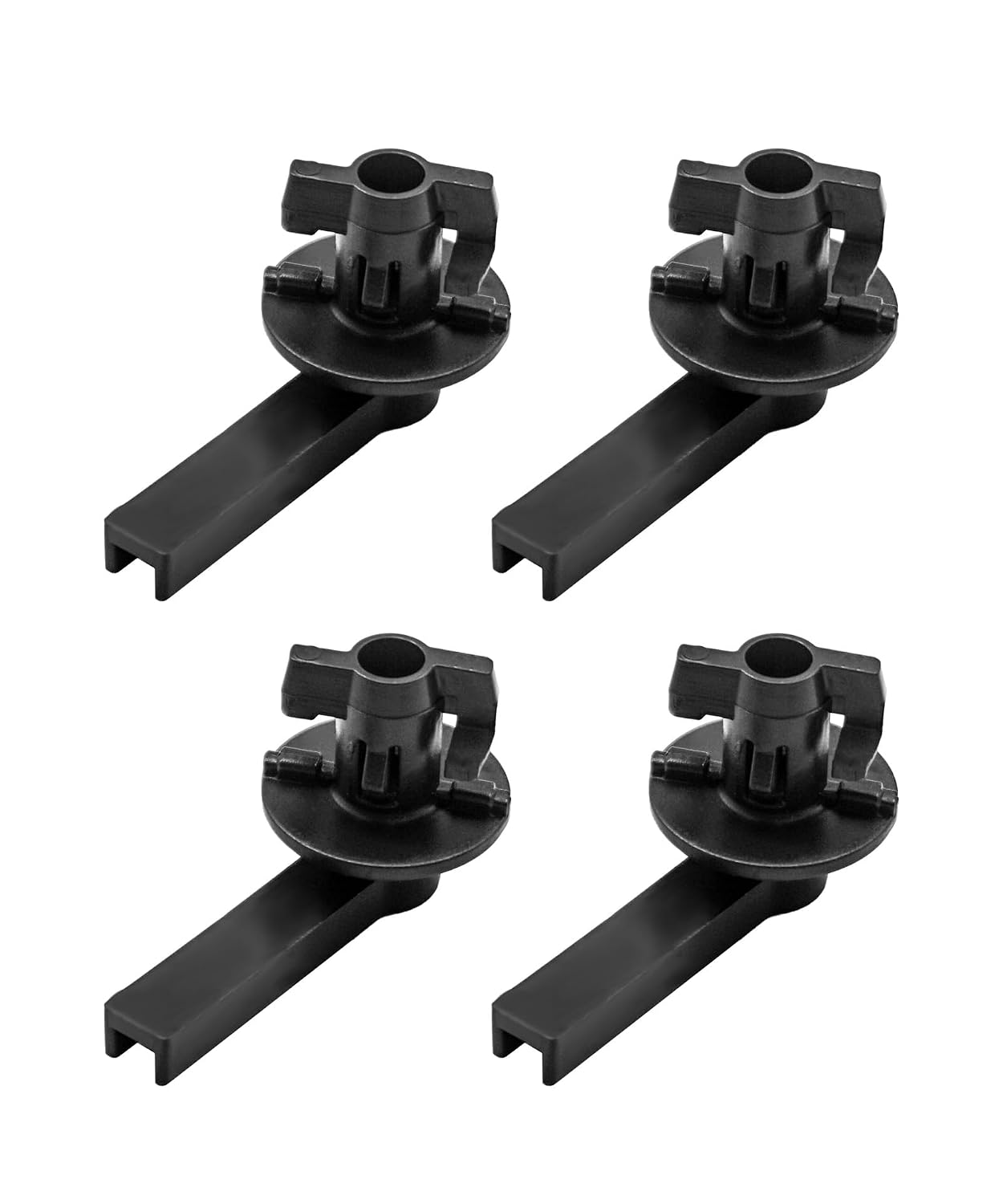 4pcs Front & Rear Wheel Protector Clips Kit Fits for Ford Bronco 2021-2025, 2/4 Door,Fender Flare Clips Handle Locking Pins Replace W721136S300