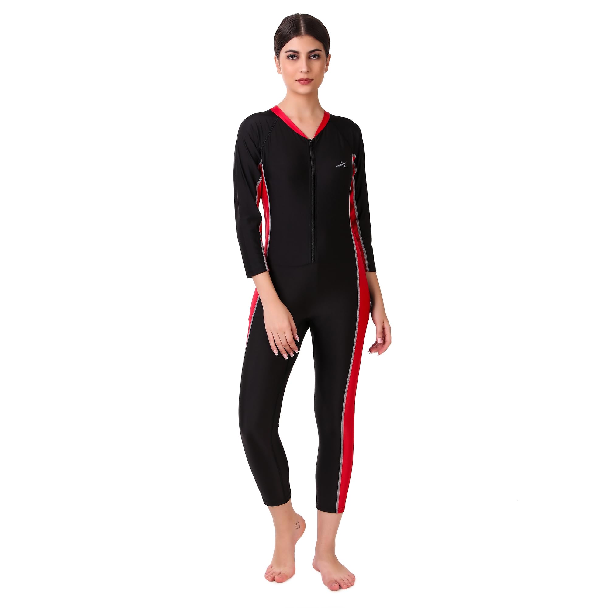 Vector X OWSS-357 Women's Swimming Costume for Multipurpose Wear for Swimming I Diving I Cycling I Aerobics
