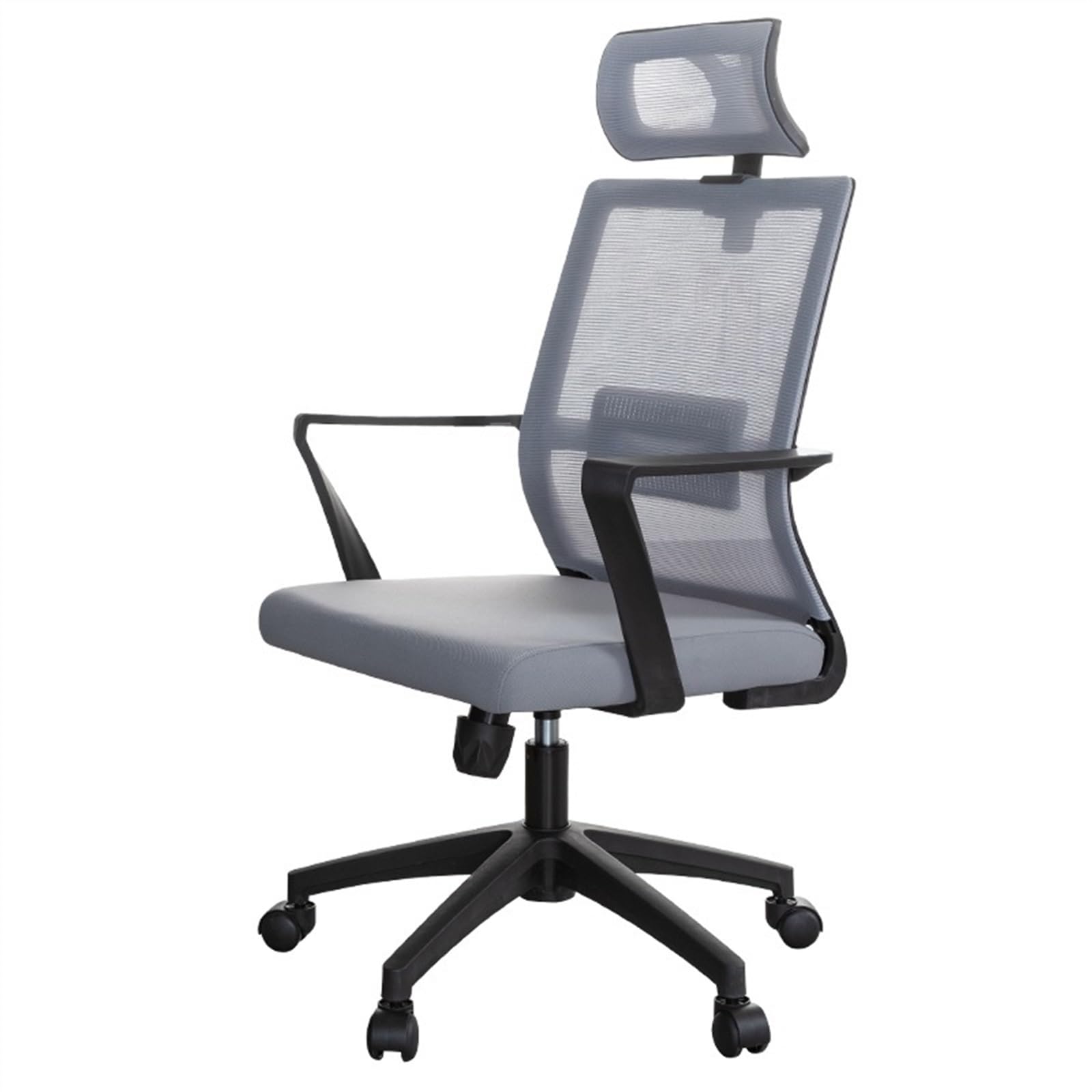 Chaise de Bureau Chaises de Travail pivotantes à Dossier Haut en Maille(Grigio)
