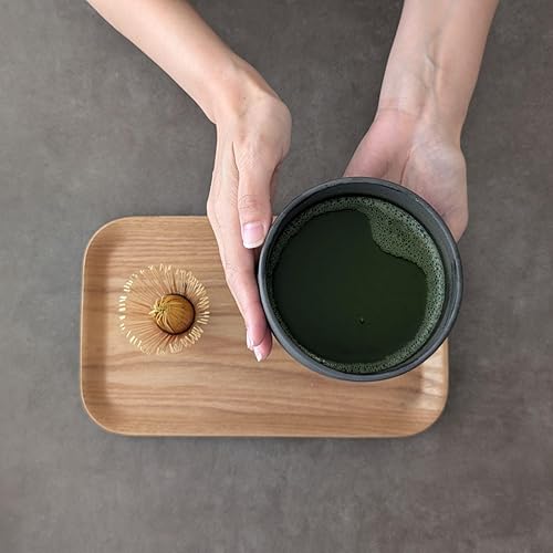 Miniatura 3 de Mino Ware Matcha Bowl, 4.7 pulgadas, Hanao Pink Fuki, cerámica japonesa, cuenco de té verde, 13.5 fl oz Marca Producto