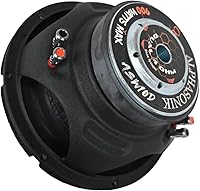 Vista 2 de Alphasonik ASW10D Serie AS 10" 900 vatios máx. / 300 vatios RMS Subwoofer de coche de 4 ohmios dual con cesta de acero estampado con imán