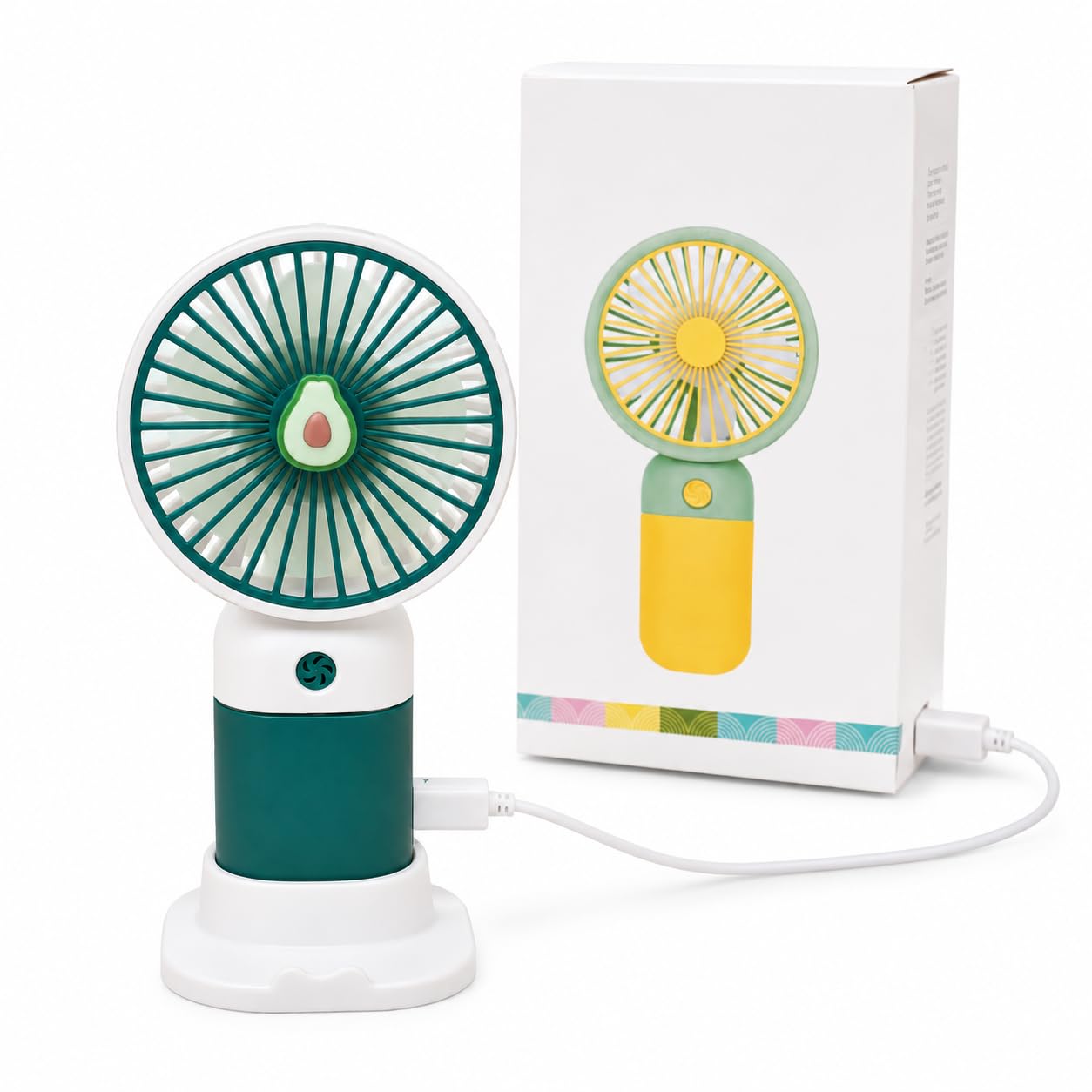 buywoo Mini Fan Portable USB Rechargeable Handheld Cooling Fan Battery Operated Personal Air Cooler Small Electric Travel Fan Foldable Desk Fan for Home Office Outdoor Summer Use (pack of 1)-picture-12