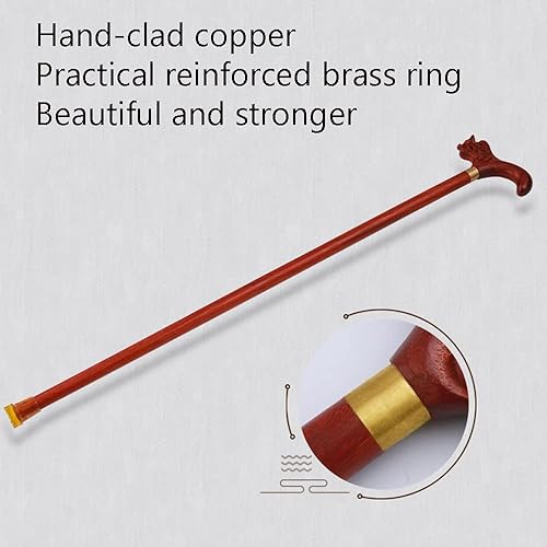 Miniatura 4 de Bastón de madera para caminar de 30 pulgadas, 31 pulgadas, 33 pulgadas, 35 pulgadas, muleta de madera para personas mayores, ligero y ergonómico,