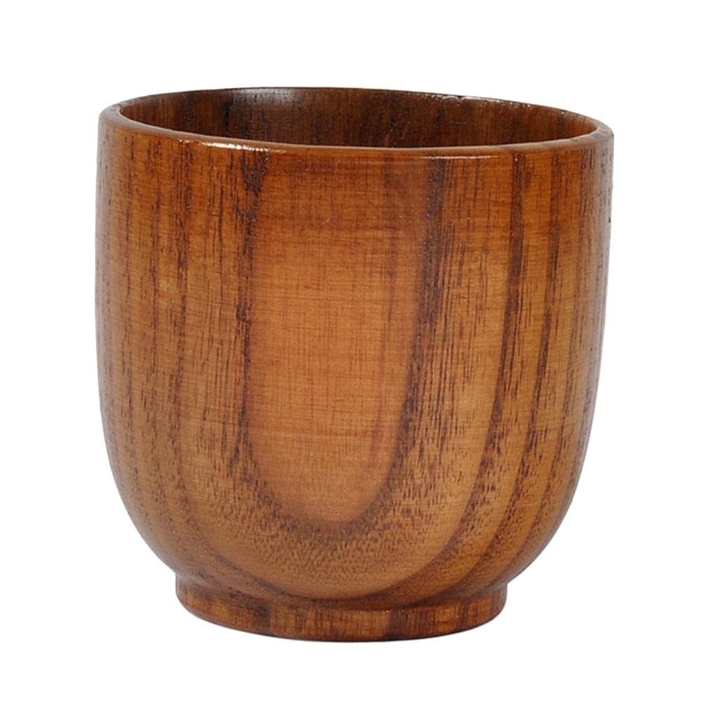 Giuggiola in legno fatto a mano acqua tazza da caffè tazza tè