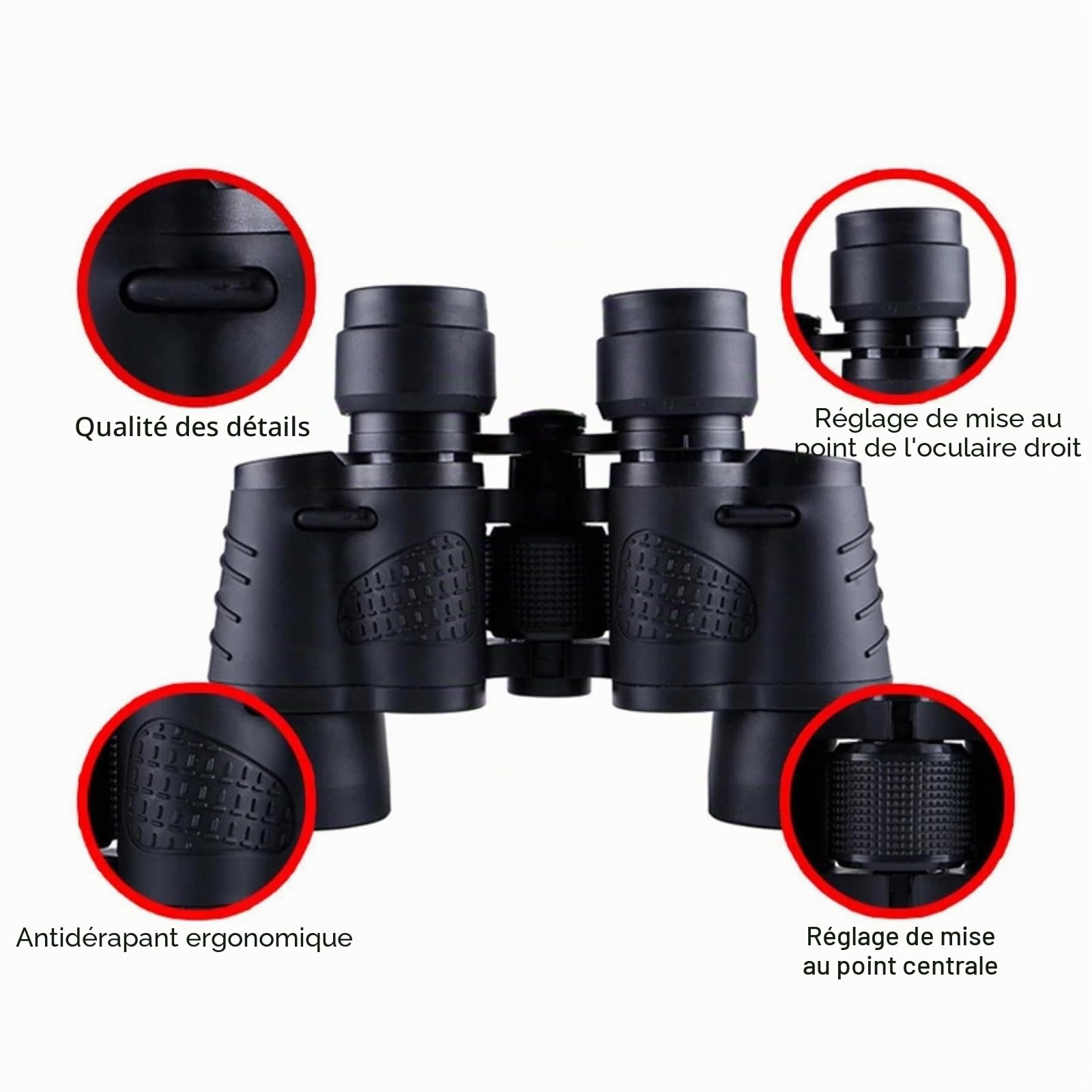Jumoculaire Longue Portée 80x80 15000m HD High Power Télescope Optique Verre Lentille Basse Lumière Vision Nocturne Chasse Sports Vue