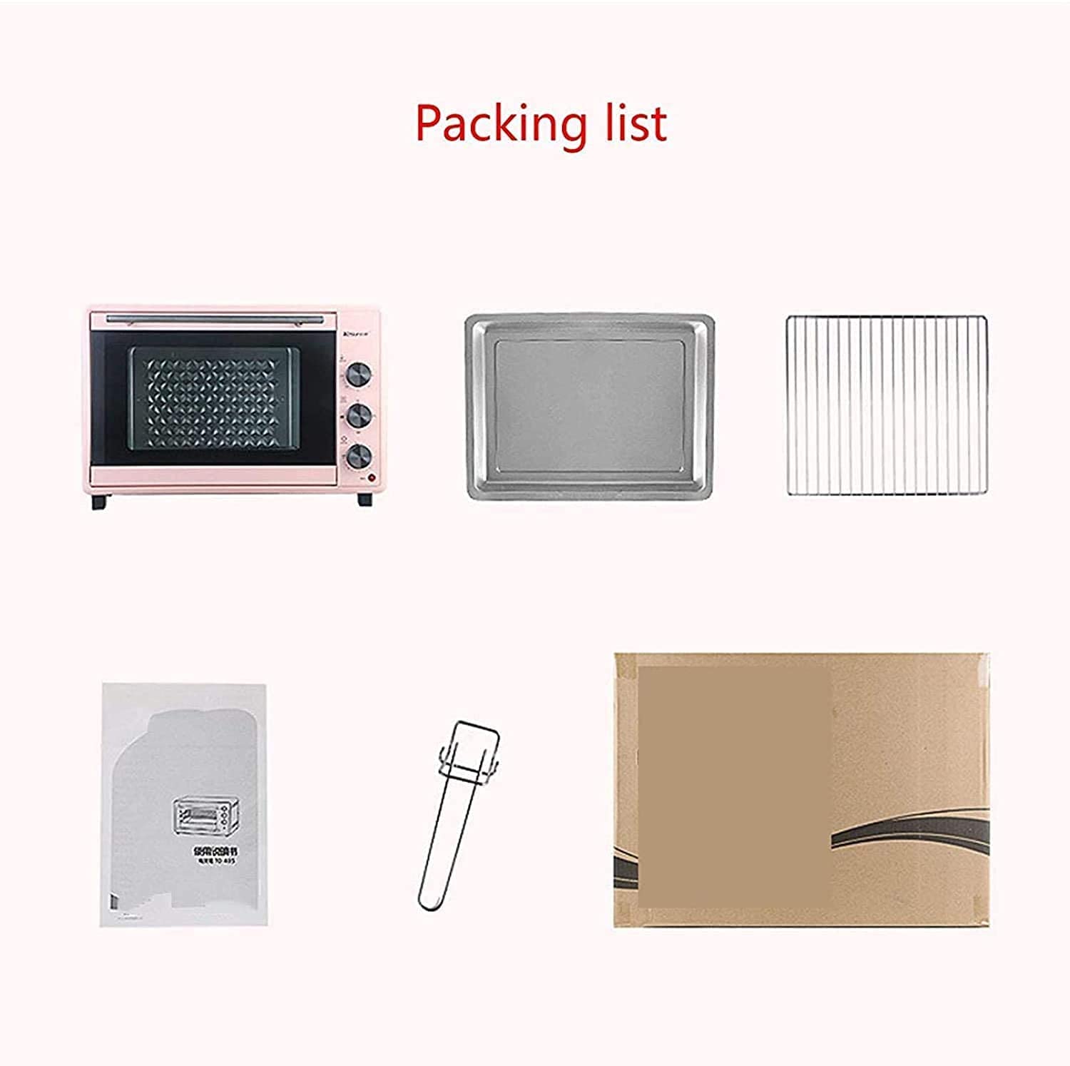 Forno elettrico da 40 litri, forno a convezione
