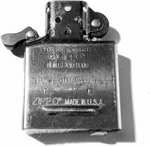 Zippo Inside Guts - Cromo plateado sin funda exterior solo inserto interior