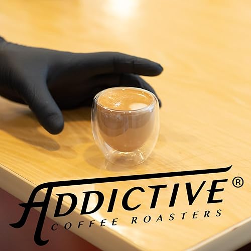 Miniatura 5 de Addictive - Café de grano entero tostado medio y oscuro, descafeinado constante, 12 onzas