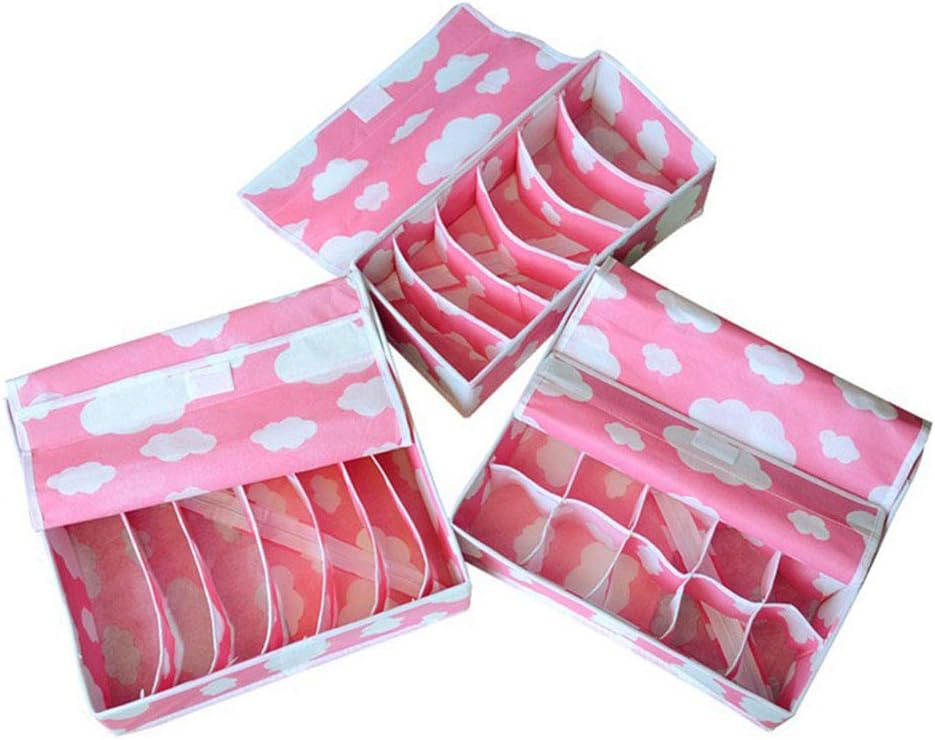 収納ボックス シンプルな折りたたみクローゼット仕切りブラジャー、下着、靴下、ネクタイ、スカーフ、その他のアクセサリー用折りたたみ収納