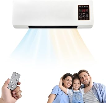 Climatiseur mobile réversible Generic Climafy 2025 with Remote Control, 12, Ceramic Ptc Design 12000 BTU