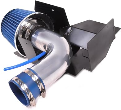 INTAKEKAI Performance Air Intake Compatible with 2005-2014 VW PASSAT 2.0L / 2014 VW PASSAT 1.8L / 2004-2006 VW JETTA 1.9L / 2006-2014 VW JETTA 2.0L / 2014 VW BEETLE 1.8L L4 TURBOCHARGED BLUE