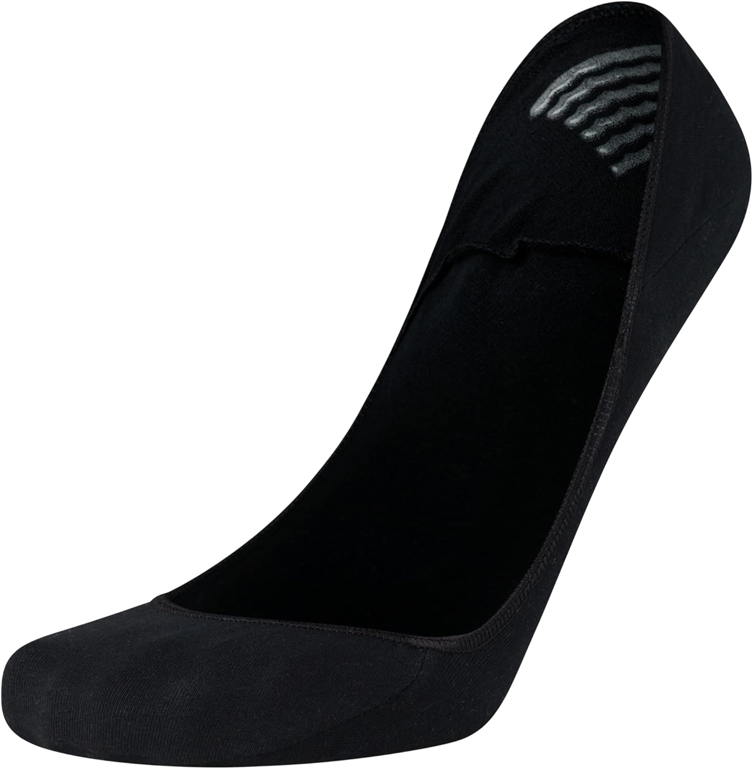 Calvin Klein Mens No Show Socks - 6 Pack Soft Cotton Blend Invisible Liners Low Cut Socks for Men with No Slip Heel Grip - Image 4