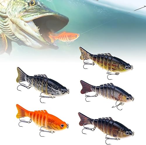 Señuelo de pesca robótico 3D, nuevo cebo de natación biónico para agua dulce y salada, equipo de pesca atrae señuelos de pesca, lubina para