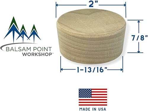 Miniatura 3 de Tapón de barril de barril de vino de madera de álamo de álamo de 2 pulgadas, ideal para cerveceros caseros, destiladores, entusiastas del vino