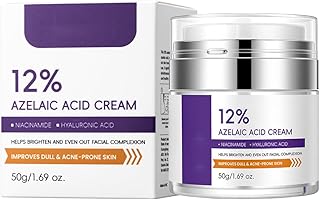 Crema facial 12% de ácido azelaico con niacin...