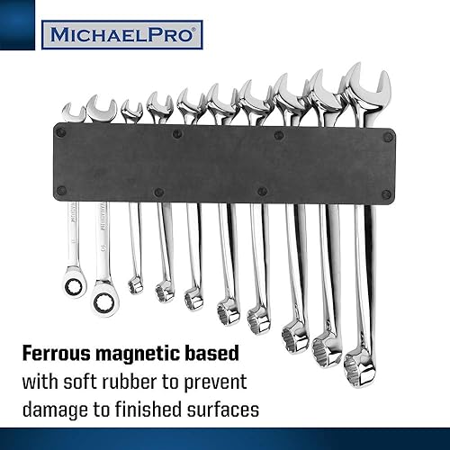 Miniatura 3 de MichaelPro MP014005 - Soporte magnético para llaves, organizador de llaves magnéticas de 10 piezas, soporte para llaves para mantener tus llaves