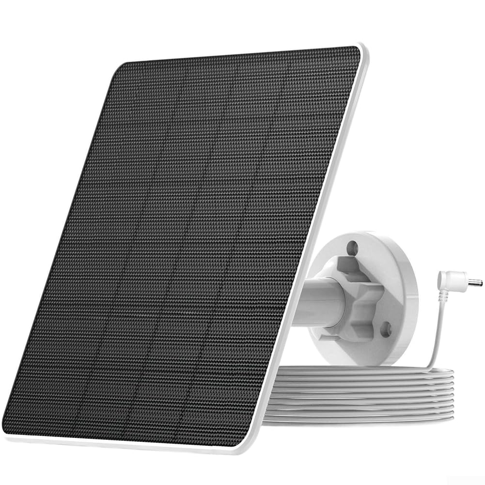 Panneau solaire 5W étanche IP65 chargeur efficace caméra Ring