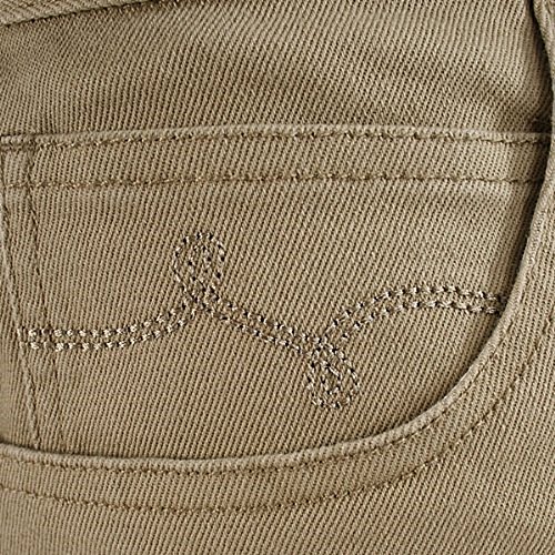 Lrg Ss 5 Pocket Denim British Khaki Slim Straight Fit Tapered Leg Men's Shorts (30) #TOP5