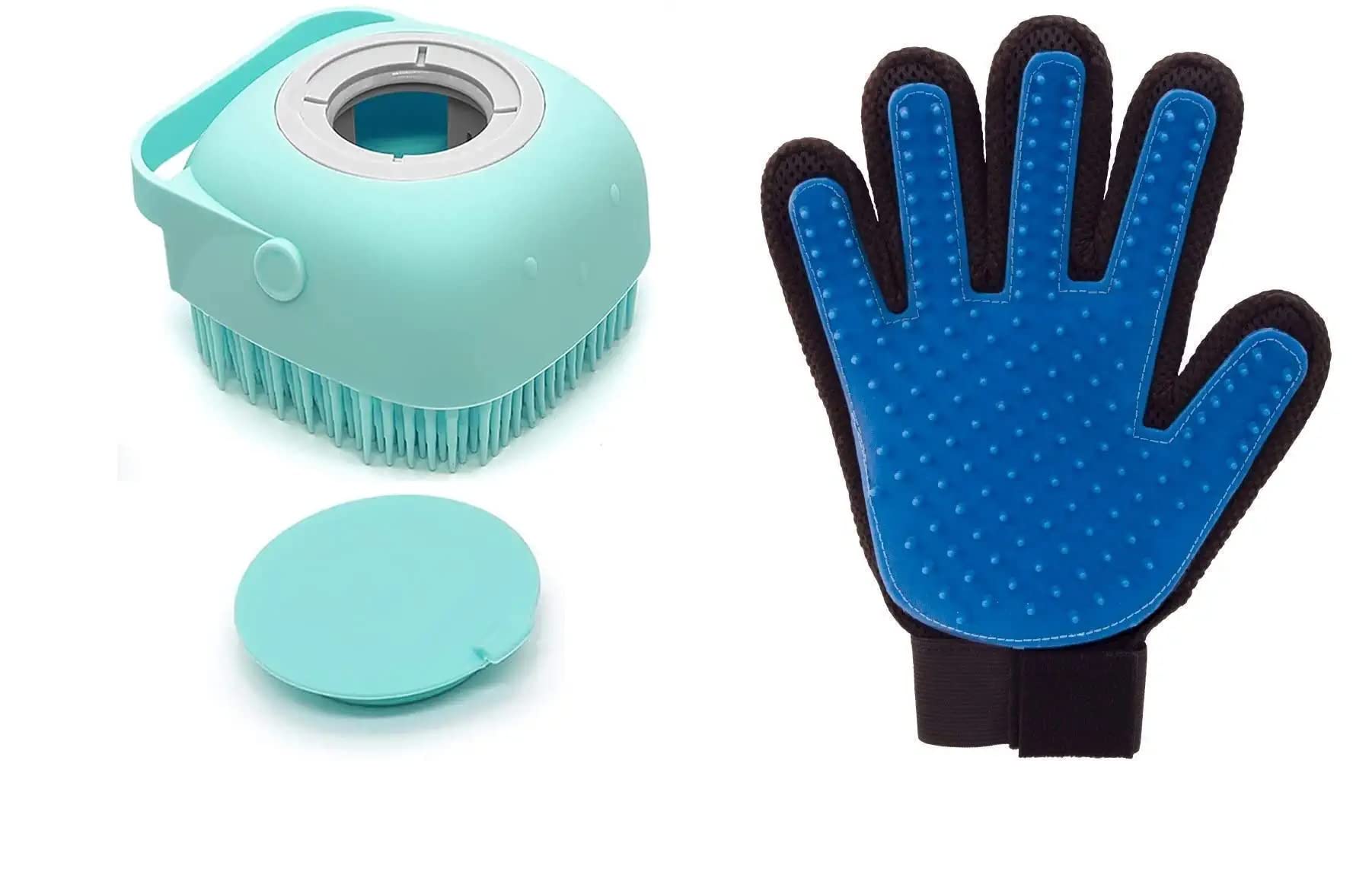 See full amazon price history chart for RvPaws Combo of 2, Shampoo Dispenser Brush Pet Grooming Glove for Dogs and Cats Shedding Small Medium Large Breeds, Pet Hair Remover Glove-Massage Five Finger for Dog, Cat with Long & Short Fur RvPaws Combo of 2, Shampoo Dispenser Brush Pet Grooming Glove for Dogs and Cats Shedding Small Medium Large Breeds, Pet Hair Remover Glove-Massage Five Finger for Dog, Cat with Long & Short Fur (B0BDKBJCCW) Amazon Price History, Amazon Price Tracker