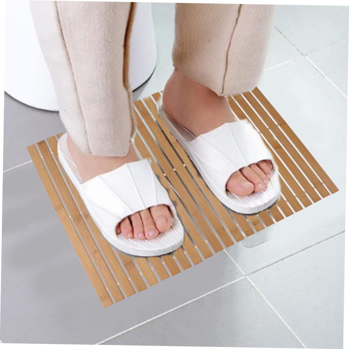 Non Slip Bathroom Mat Ground Cushion for Home Hotel Shower Pad Stylish Floor Mat for Indoor Outdoor Use