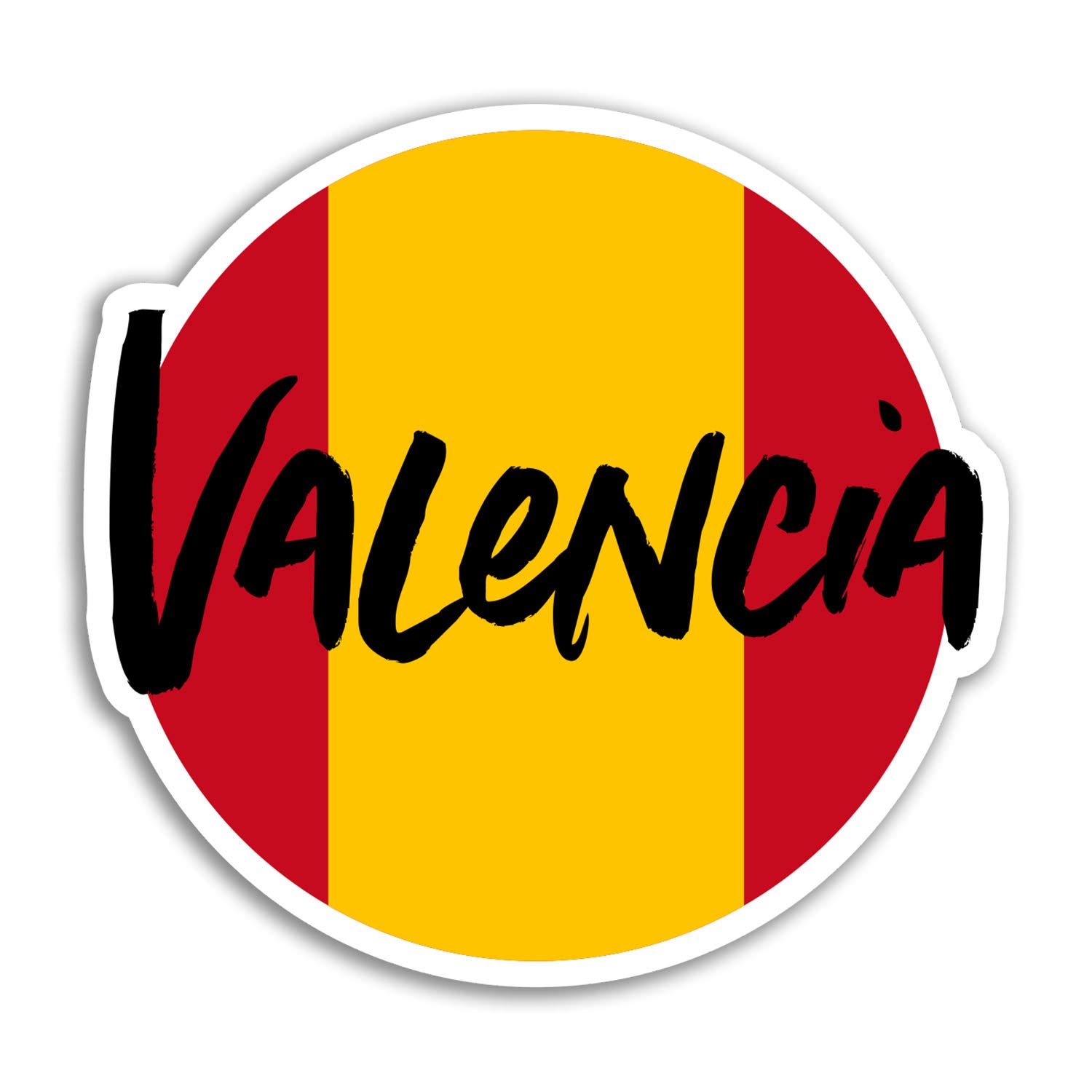 2 x 10cm Valencia Spain Vinyl Stickers - Travel Sticker Laptop Luggage #18629 (10cm Wide)