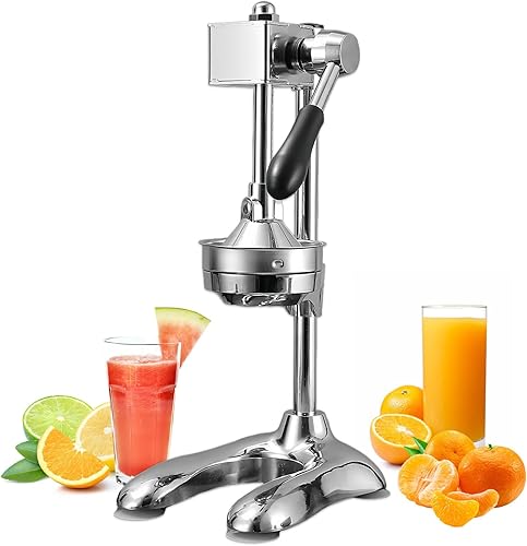Miniatura 9 de Exprimidor de cítricos de hierro fundido, Máquina de exprimidor de prensa manual, Exprimidor de prensa de mano, Trituradora de acero inoxidable,