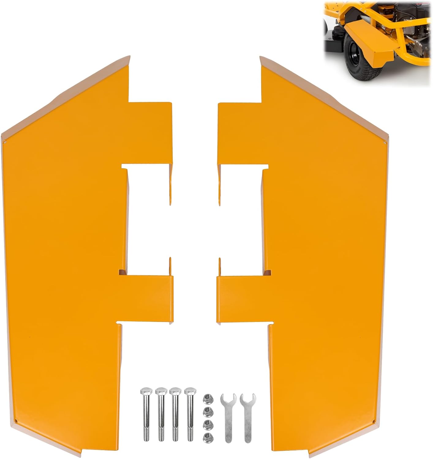 Upgrade Steel Fender Kit Replacement for 19A70062100, Compatible with Cub Cadet Ultima ZT2 ZT3 Zero Turn Mowers, Heavy Duty Rear Mud Guard, Easy Install