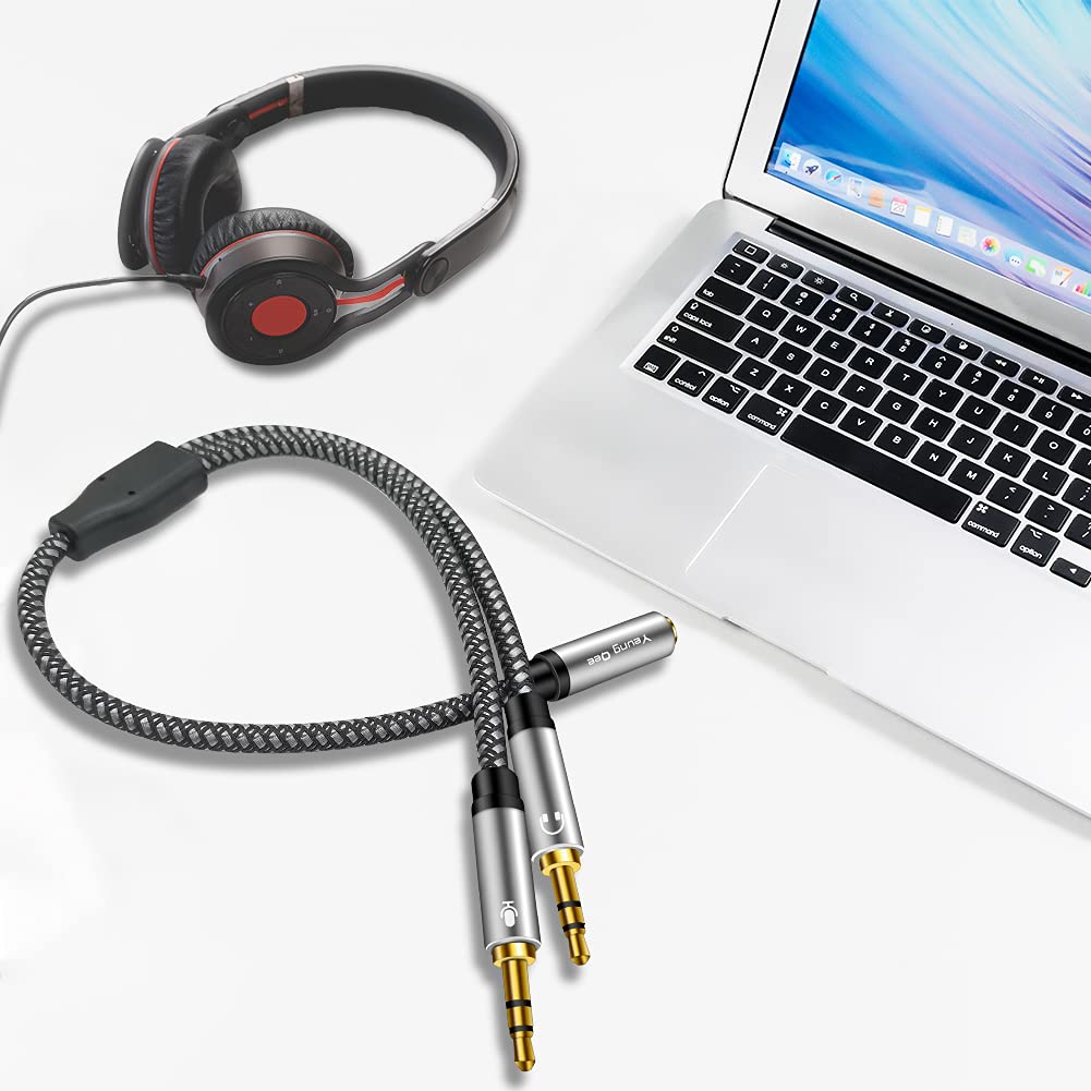 Splter per microfono e cuffie VENTION 3,5 mm, adattatore audio Y per