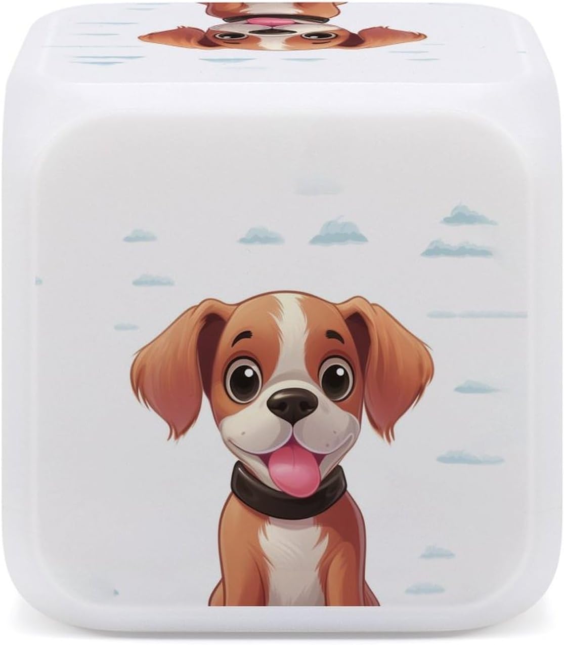 Cute Dog Alarm Clock 7 Color Changing Nightlight image 4