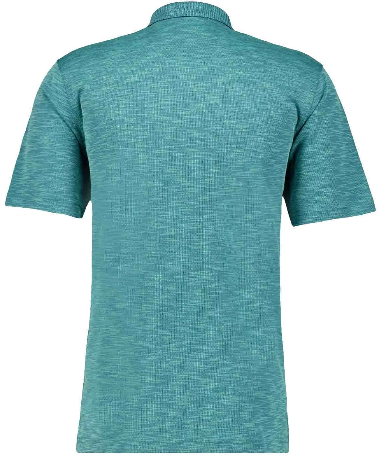 RAGMAN Herren Softknit-Polo Flammdesign