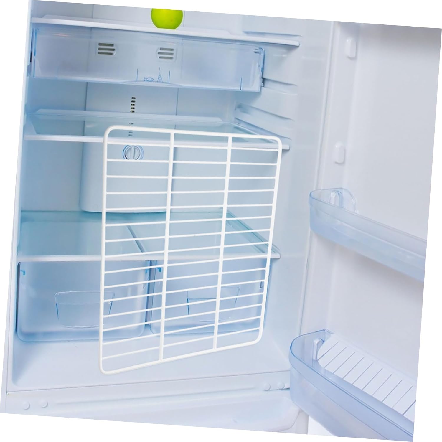 2pcs Freezer Shelf Dividers Mesh Partition Rack for Refrigerator Storage Organizers Wire Separator for Food Compartment