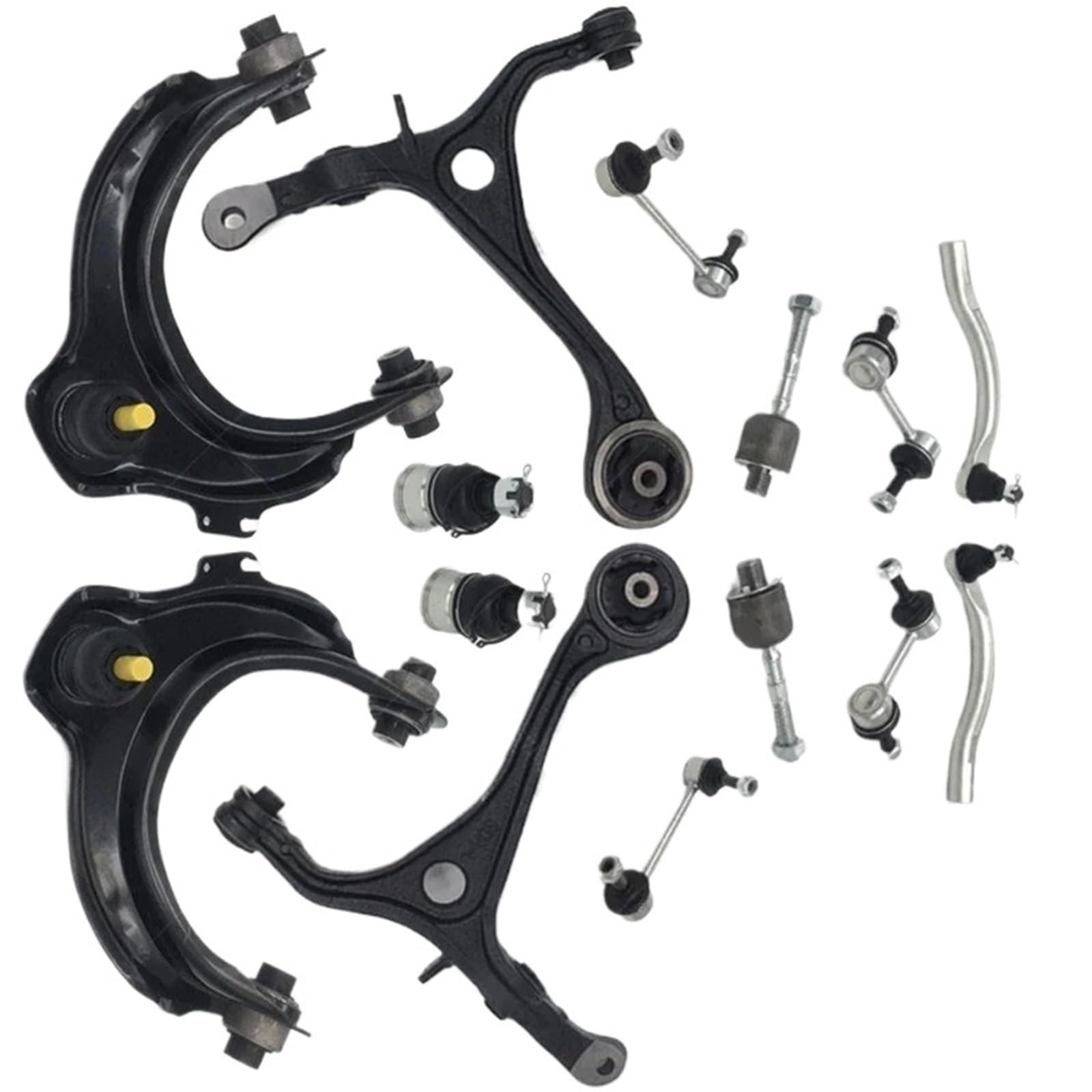 Control Arm Bar Rod Links For Acura For TSX 2004 2005 2006 2007 2008 14pcs Car Front Upper Lower Control Arm Sway Bar Tie Rod Suspension Kits K620617 K620616