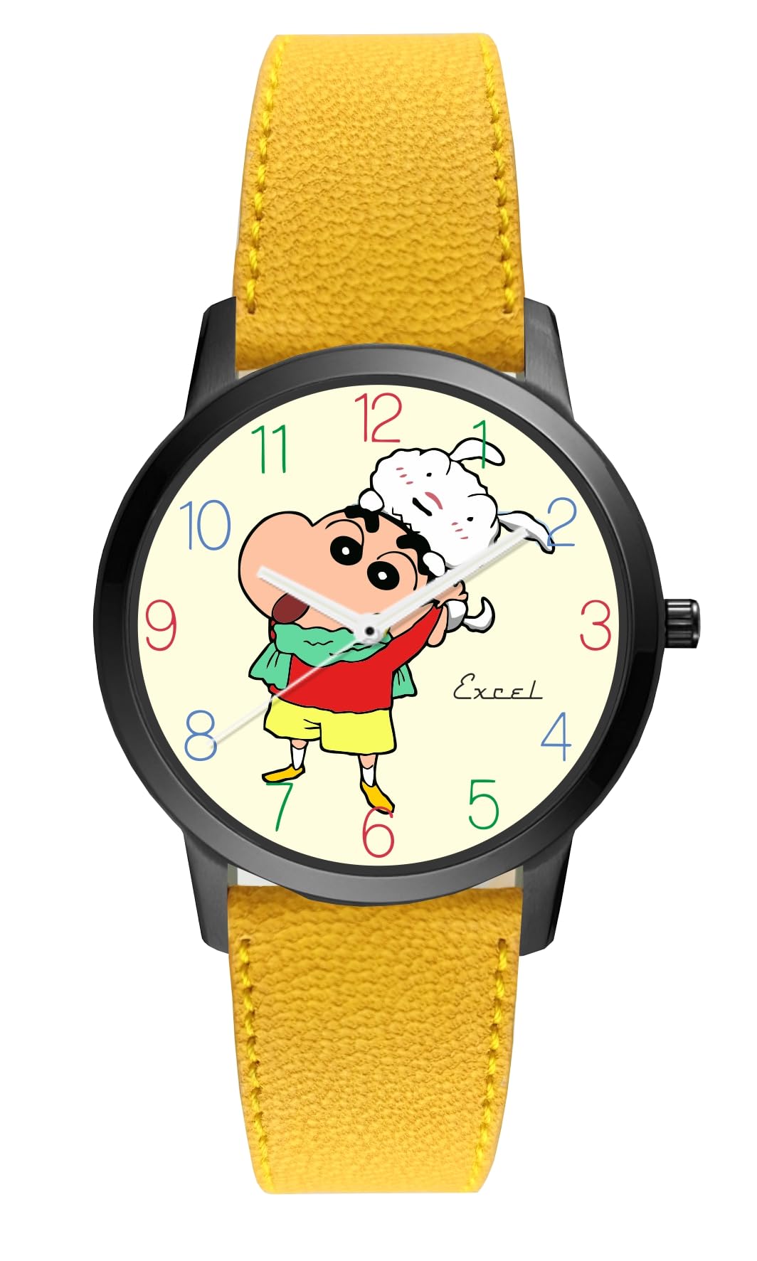 EXCEL Elegant Shinchan Yellow (Kids Series) Analog Watch - for Boys & Girls | Shinchan Watch | with Trending Red Strap & Elegant Design (B0CJJDHKGB) Amazon Price History, Amazon Price Tracker