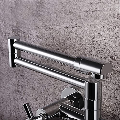 Robinet à double articulation pliant avec douchette pour évier de cuisine - 7