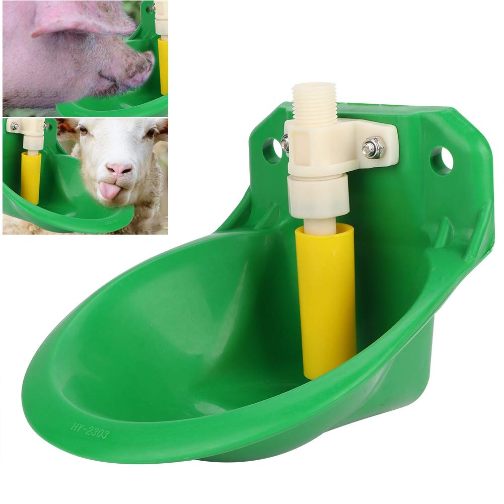 Abbeveratoio Automatico in Plastica per Animali Domestici, Ciotola per Acqua per Cavalli, Cani, Gatti, Capre
