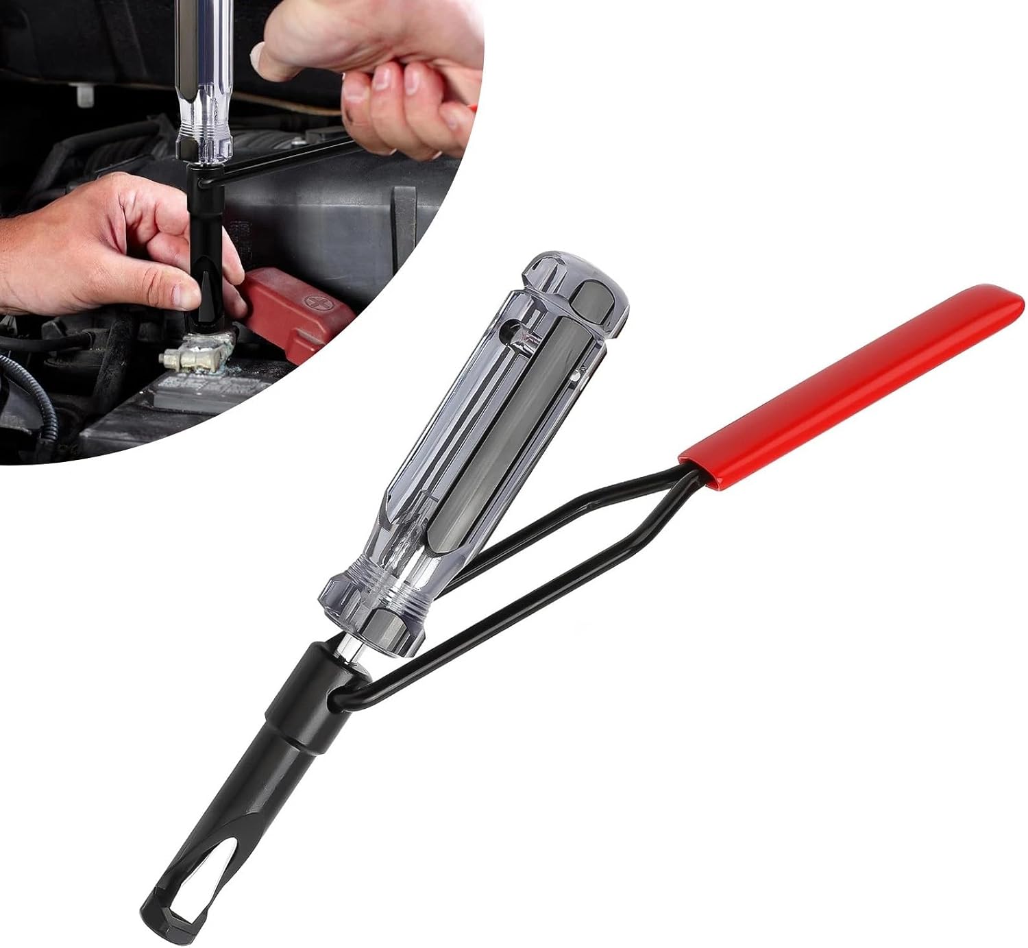 Alloy Steel 10mm Valve Adjustment Tool Set for Jam Nuts & Slotted Studs Vehicle Engine Repair Tool US