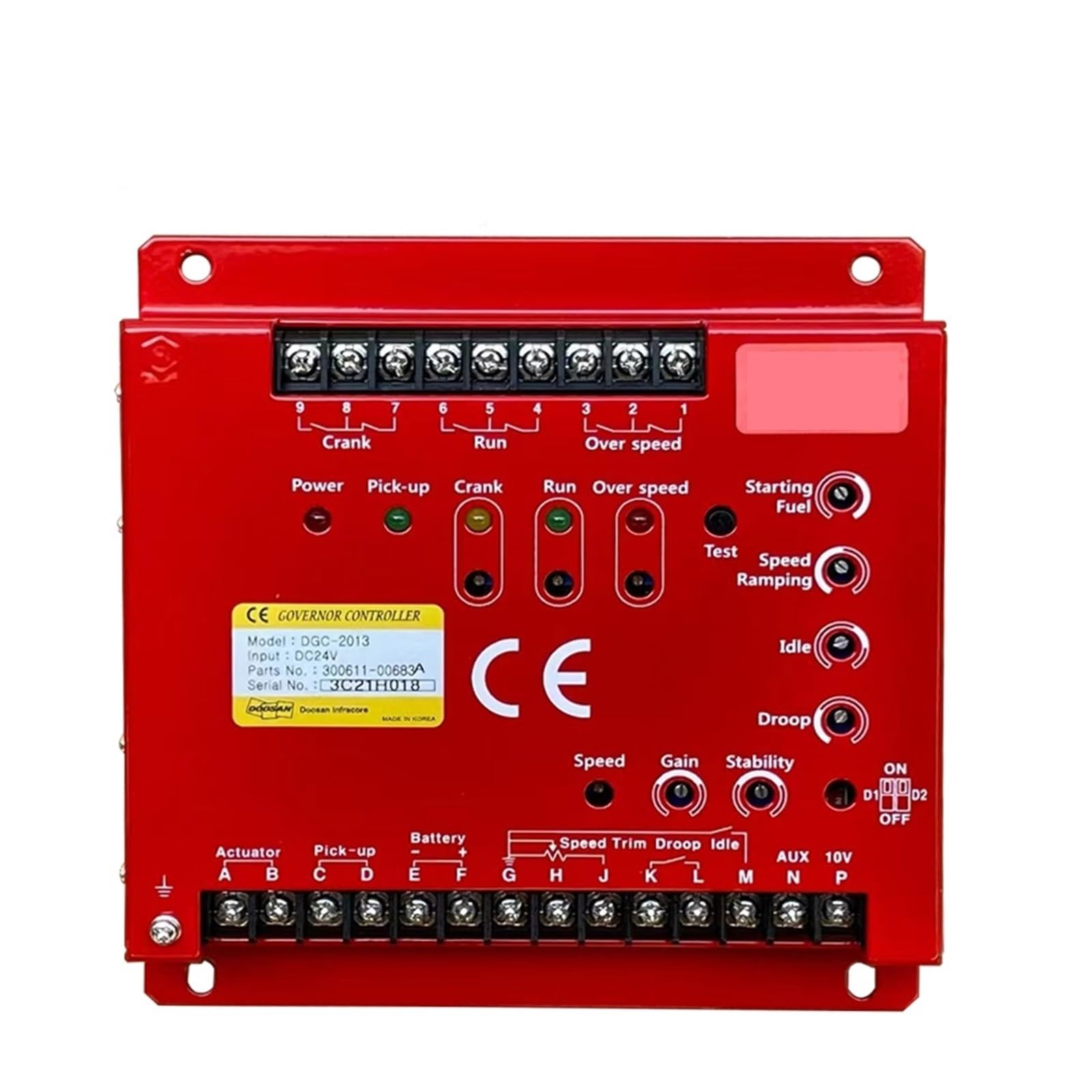 Wqgqpxob Dgc2013 Generator Speed Governor Diesel Control Module 300611-00683A