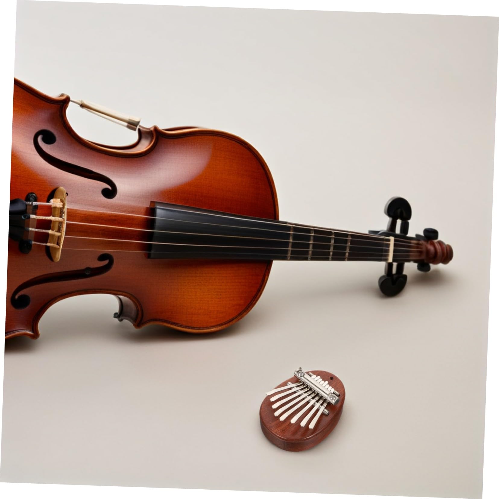2 Sets Einfaches Musikinstrument Aus Holz &Amp; Für Anfänger – Enthusiasten Instrument Seil Drop Kalimba Kette Marimba Schlüssel Wasser Niedlich – Schlüssel Mini Klavier Finger
