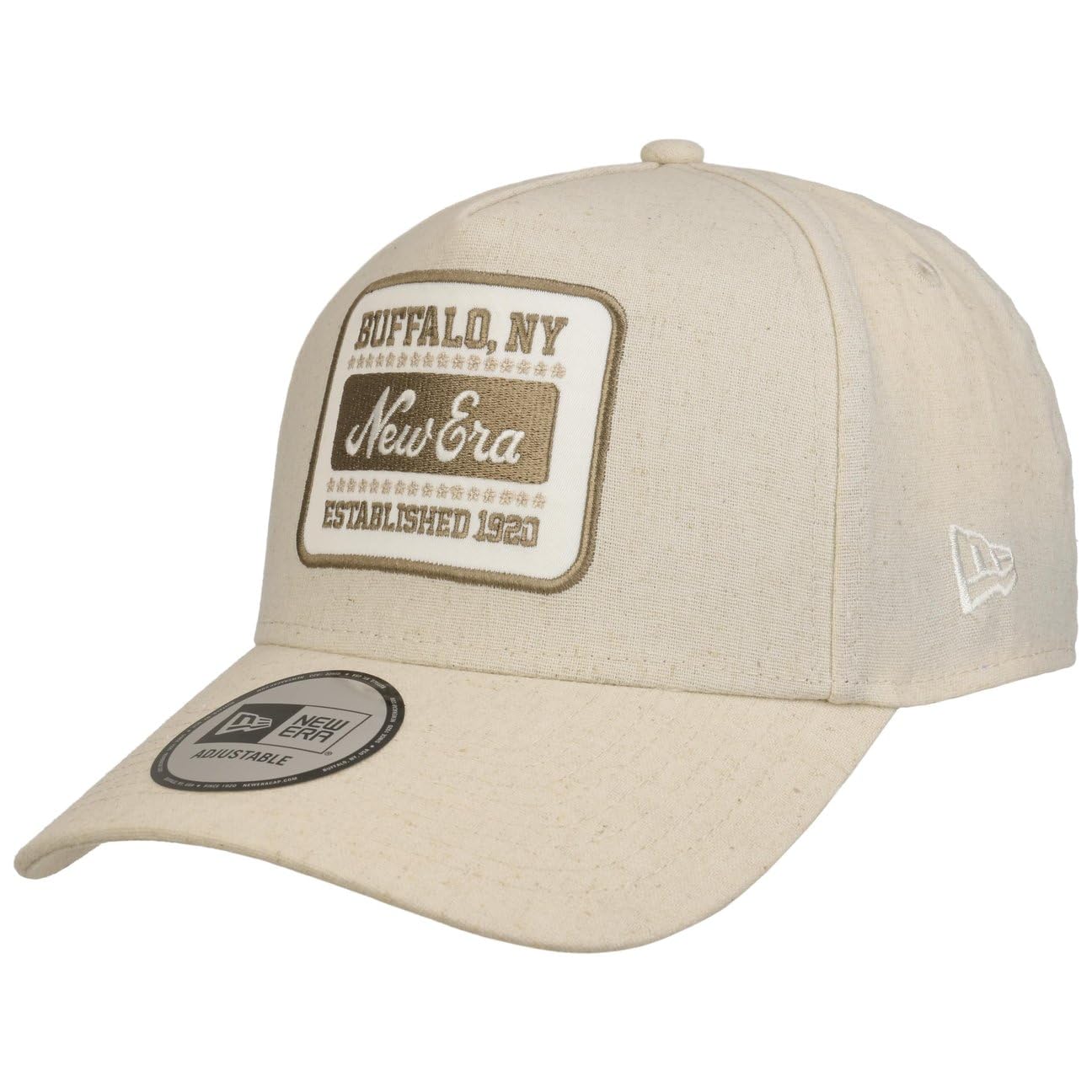 New Era  Linen E-Frame Cap - Ne Linen Stone