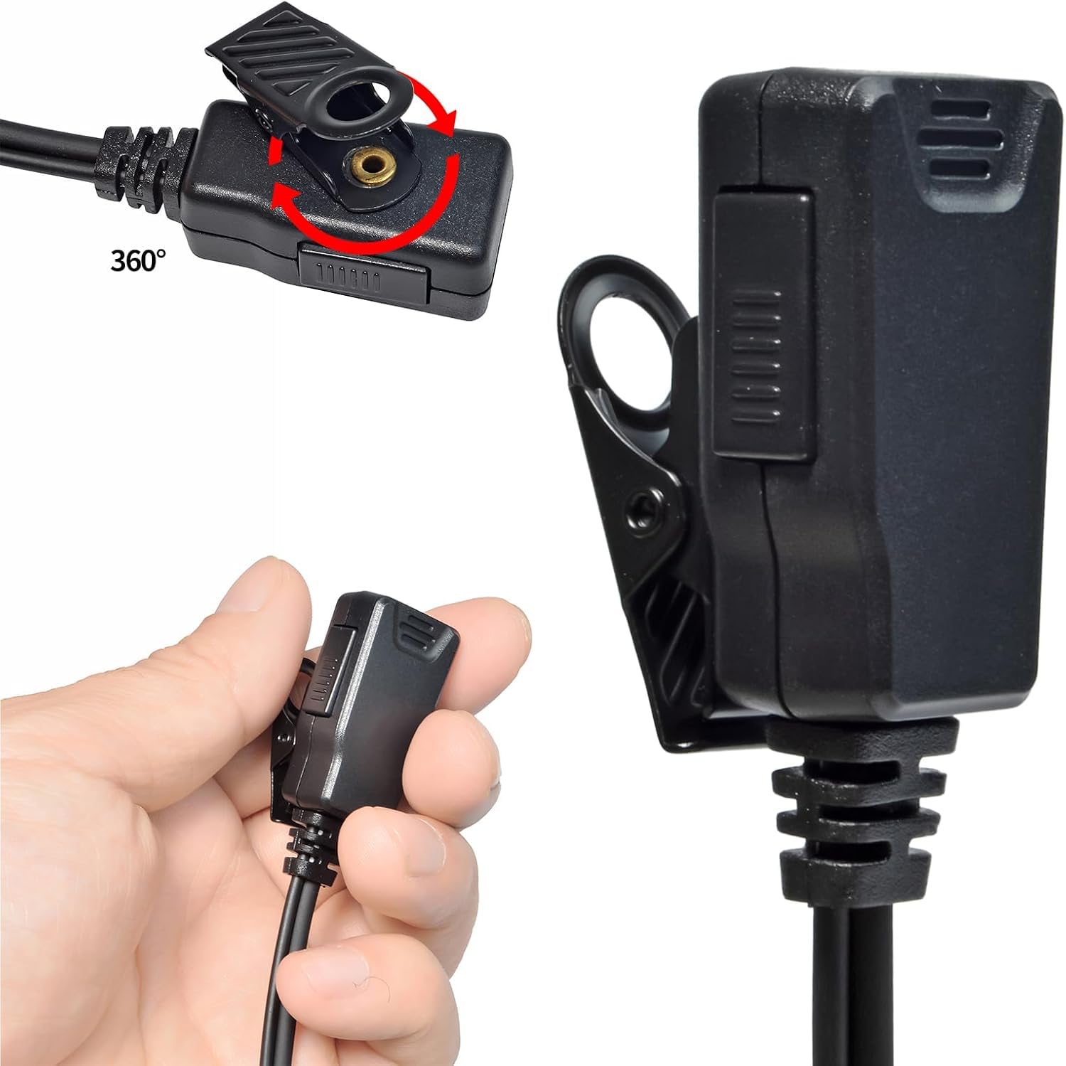 Cuffie Walkie-Talkie con Microfono PTT 2 Pin compatibili Midland G7 Pro G8 G9 Pro M24 M24 Plus M48 M99 G6 XT G7 XTR