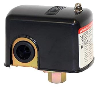 Merrill MPS4060 Water Well Pressure Control & Air-Pump Pressure Switch, 40-60 PSI Pressure Setting, NEMA 1, Adjustable Differential,1/4" Female NPT