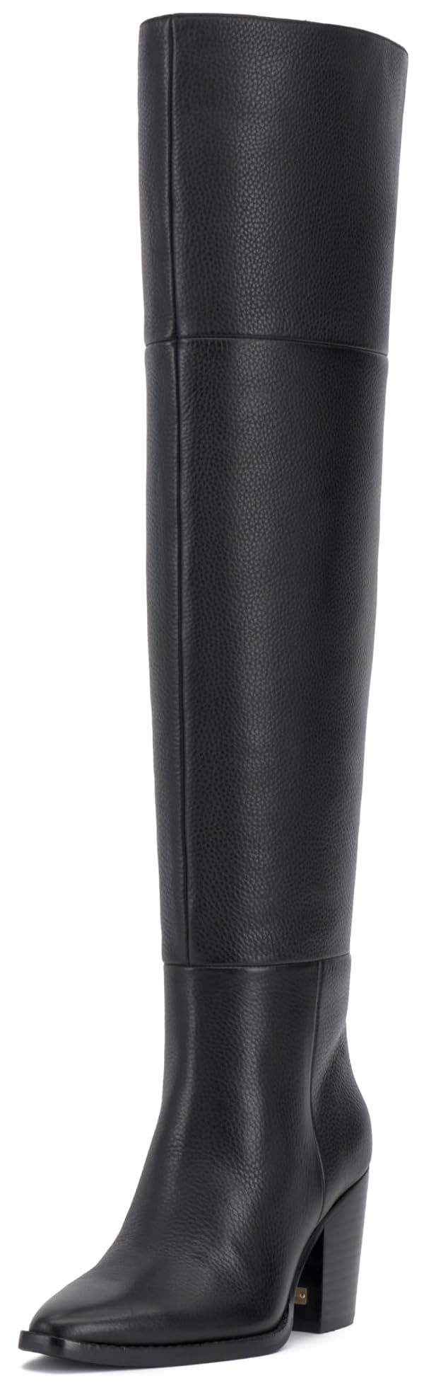 Vince Camuto Paulie Extra Wide Calf Over-The-Knee Heeled Boot, Black Extra Wide Calf, W 9.5 by Vince Camuto - Used condition - US$52.85
