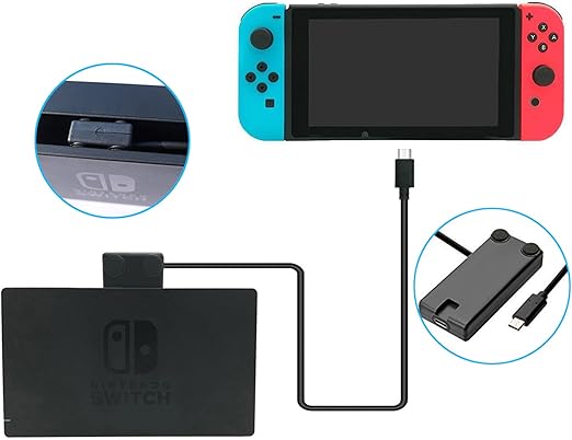 Nintendo Switch ケーブル Type C充電ケーブル ドック用 ニンテンドースイッチ ケーブル Usbケーブル 延長ケーブル 任天堂 Switch Dock用 変換 コネクタ 高速充電 データ転送 Usb3 1 10gpbs 1m Amazon Co Jp