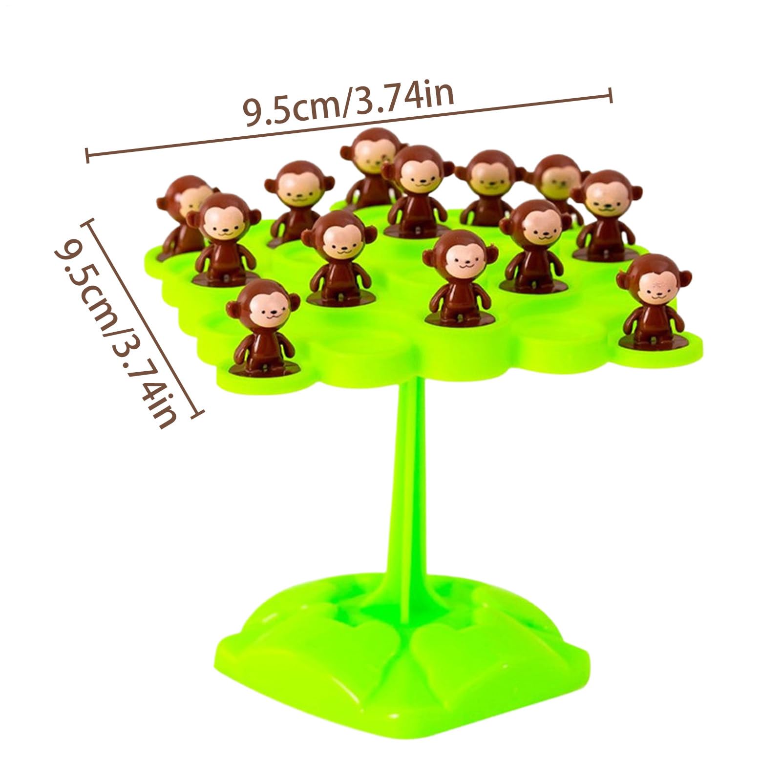 Juego de Equilibrio del Arbol de los Monos - Juegos Educativos y Juguetes de Apilar | Juego de Mesa Árbol del Equilibrio | Para Niños y Niñas Preescolares Guardería Fiestas Cumpleaños Noche Familiar y