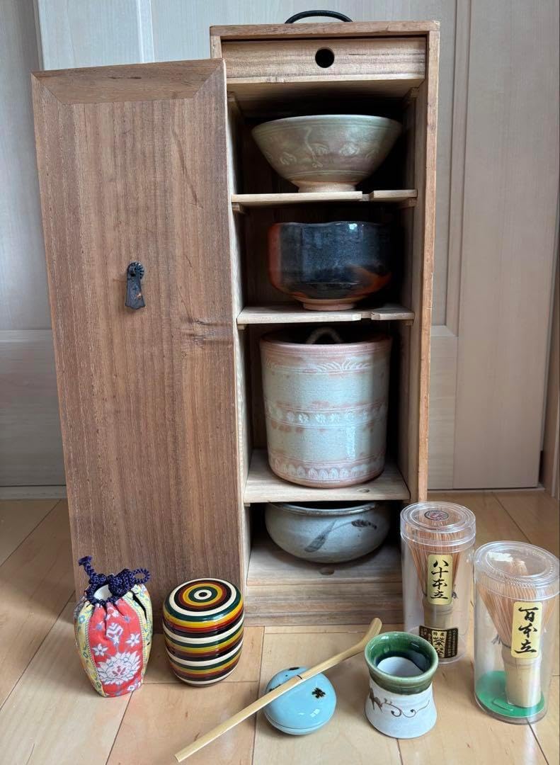 茶道具 短冊箱 付 茶道 お点前 セットです。 茶道具 短冊箱 付 茶道